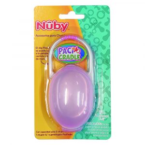 NUBY- Pacifier storage box- Box portasucchietti, colori assortit
