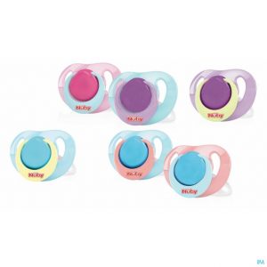 NUBY- Succhietto ortodontico,6-36 mesi