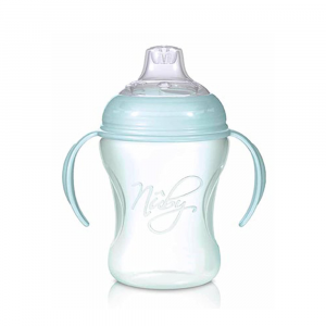 NUBY- Natural Touch- Tazza con manici, 240ml