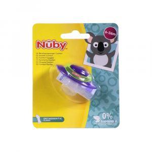 NUBY- Succhietto Ortodontico, 6-36m