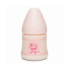 SUAVINEX- Biberon con tettarella Anatomica in Silicone, Misura 1s, 150 ml, Colore Rosa