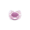 SUAVINEX- Collezione Premium Haute Couture- Succhietto Fisiologico con Tettarella in silicone reversibile, colore Fucsia, 4-18 M