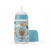 Suavinex Forest Biberon 270 ml in silicone SX PRO azzurro