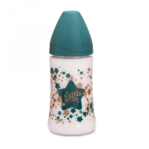 Suavenix biberon anatomico 270 ml verde