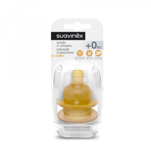 Suavinex tettarella anatomica in lattice U3P 0m+
