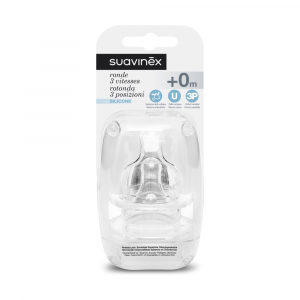 Suavinex tettarella anatomica in silicone U S 0m+