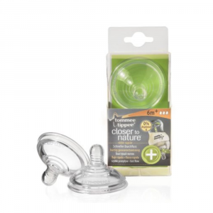 TOMMEE TIPPEE- Tettarelle Anti-colica, Flusso Veloce- 6 M