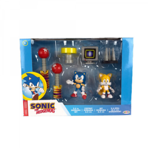 Sonic The Hedgehog Diorama Set (6,5 cm) Jakks