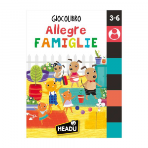 HEADU Giocolibro Allegre Famiglie: Imparare ad Associare