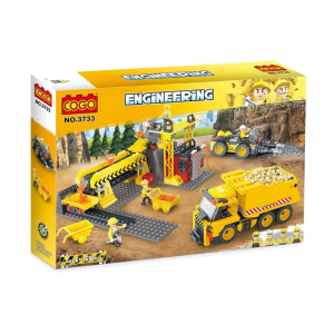 COGO Engineering Miniera di Cristallo (604 Pz): Set di Costruzioni