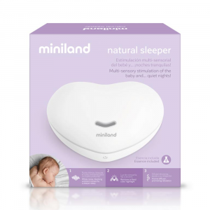 Miniland Natural Sleeper – Rumore Bianco, Diffusore di Essenze