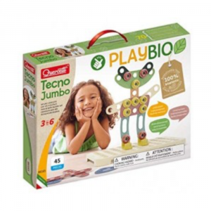 Quercetti Tecno Jumbo Play Bio: Gioco di Costruzioni Sostenibile