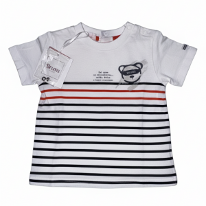 Maglietta Brums Neonato Colorata con Orsetto