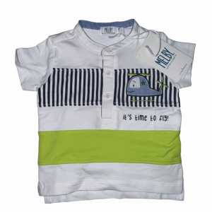 Maglietta Melby Neonato Elicottero