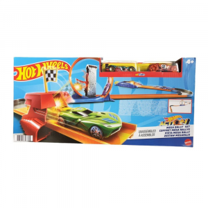 Hot Wheels Pista Stunt Tracks con 2 Macchine