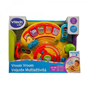 VTech Vroom Vroom Volante Multiattività | Cruscotto e Chiave