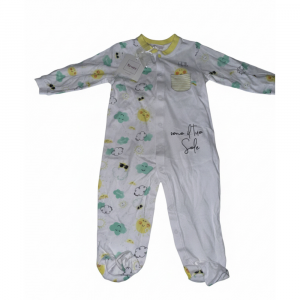 Tutina Neonato BRUMS Fantasia Sole e Nuvole con Piedini