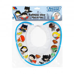 Molto Visiera Bagno Justice League | Visiera Lavatesta Super Eroi