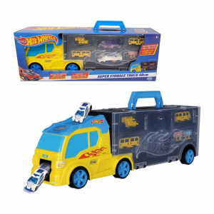 Hot Wheels Camion Trasporter 40 | Valigetta e Pista