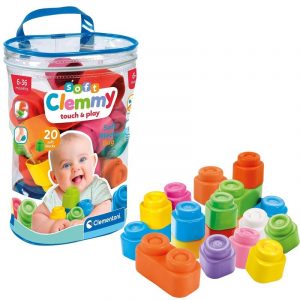 Clementoni Soft Clemmy Sacca 20 Mattoncini