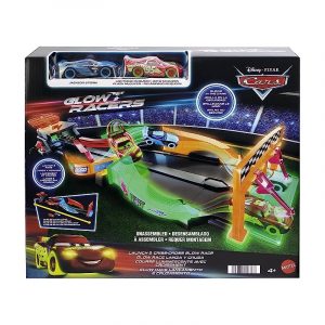 Mattel Cars Pista Night Race Fluo
