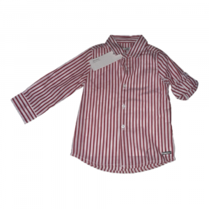 Camicia Bimbo a Righe Rosse Birba TryBeyond